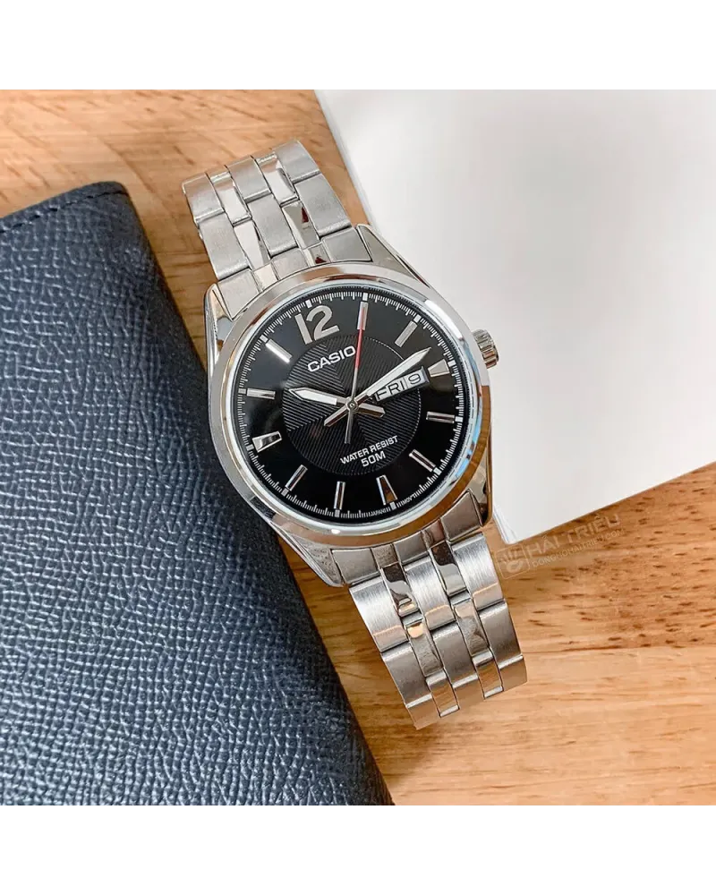 ZEGAREK MĘSKI CASIO MTP-1335D 1AV (zd026a) + BOX ZEGAREK MĘSKI CASIO MTP-1335D 1AV (zd026a) + BOX