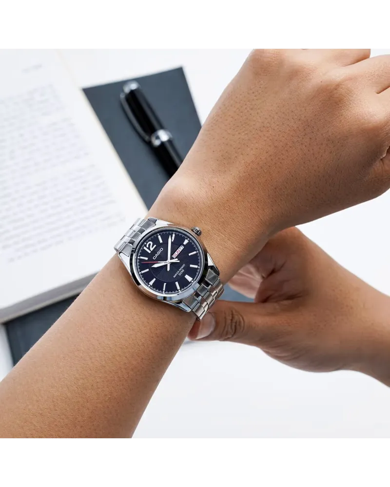ZEGAREK MĘSKI CASIO MTP-1335D 1AV (zd026a) + BOX ZEGAREK MĘSKI CASIO MTP-1335D 1AV (zd026a) + BOX