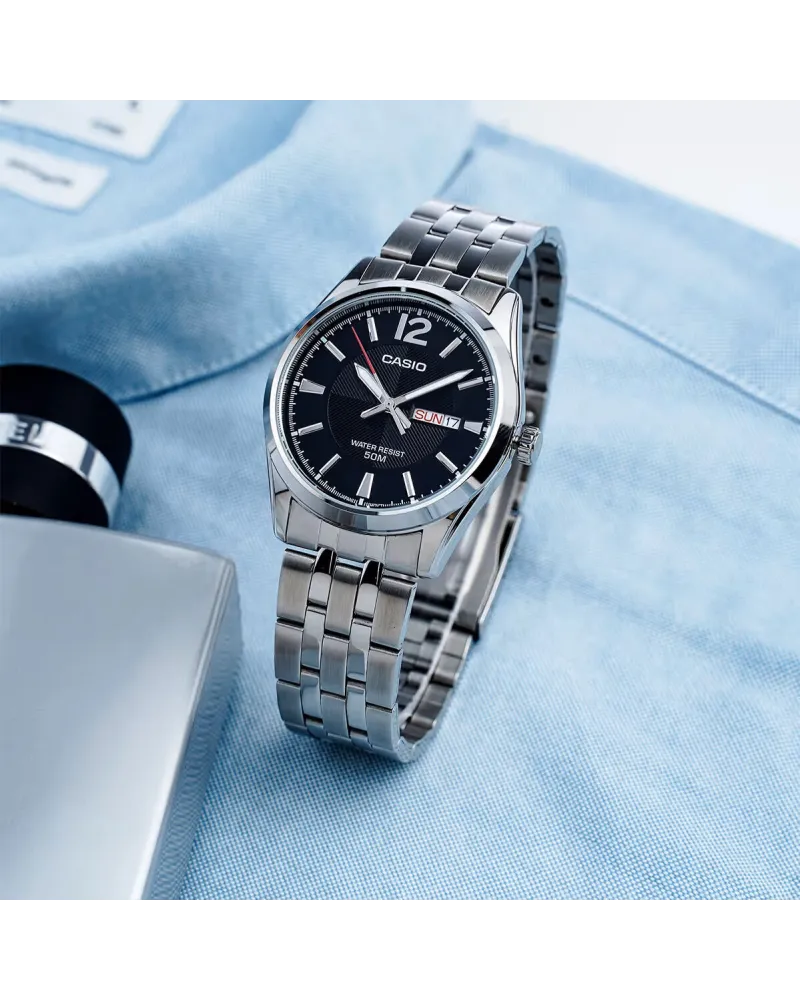 ZEGAREK MĘSKI CASIO MTP-1335D 1AV (zd026a) + BOX ZEGAREK MĘSKI CASIO MTP-1335D 1AV (zd026a) + BOX