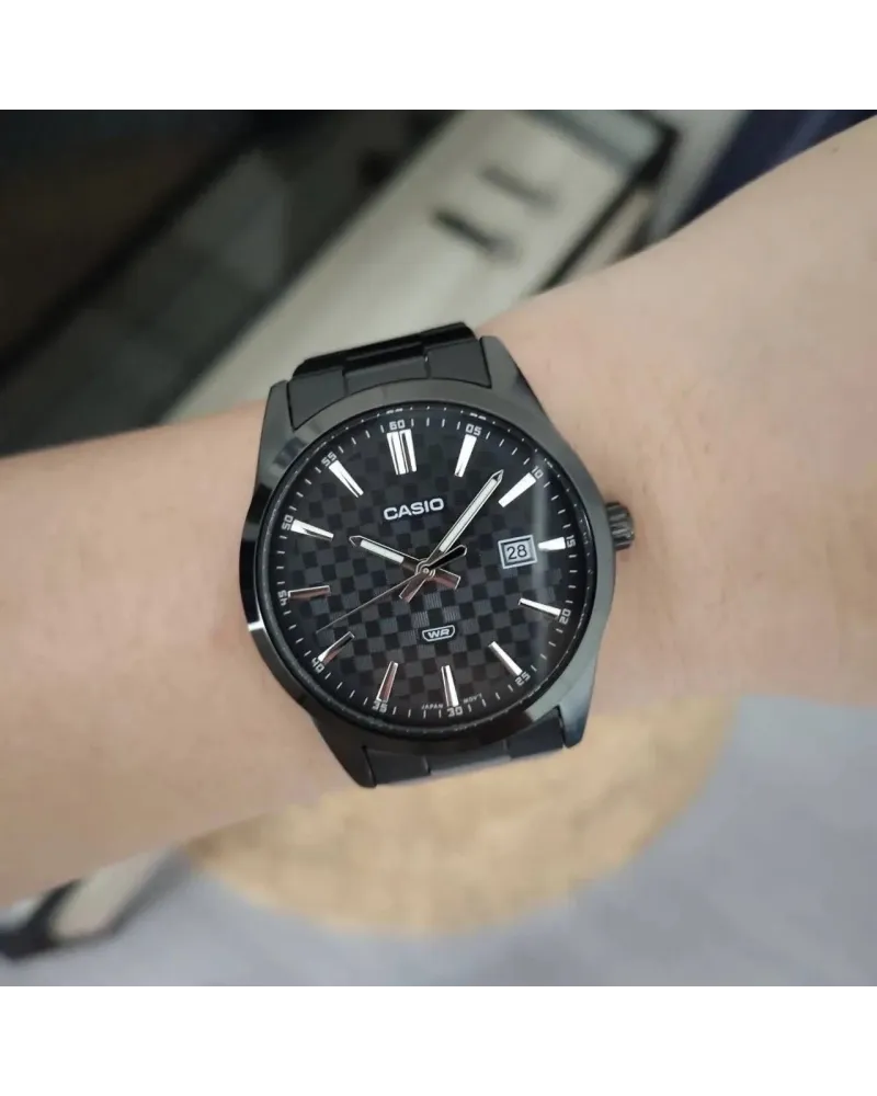 ZEGAREK MĘSKI CASIO MTP-VD03B-1A + BOX ZEGAREK MĘSKI CASIO MTP-VD03B-1A + BOX