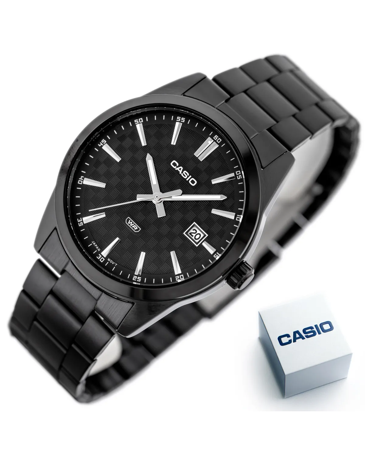 ZEGAREK MĘSKI CASIO MTP-VD03B-1A + BOX ZEGAREK MĘSKI CASIO MTP-VD03B-1A + BOX