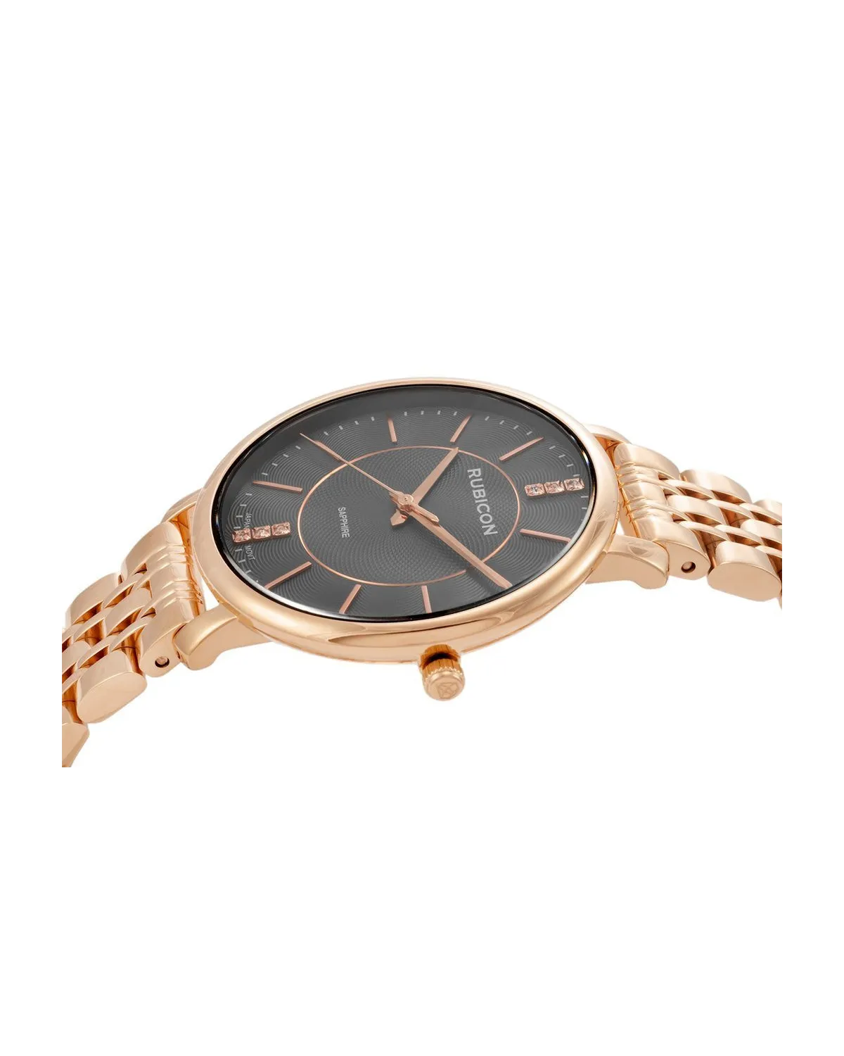 ZEGAREK DAMSKI RUBICON RNBE52 - SZAFIROWE SZKŁO (zr616d)