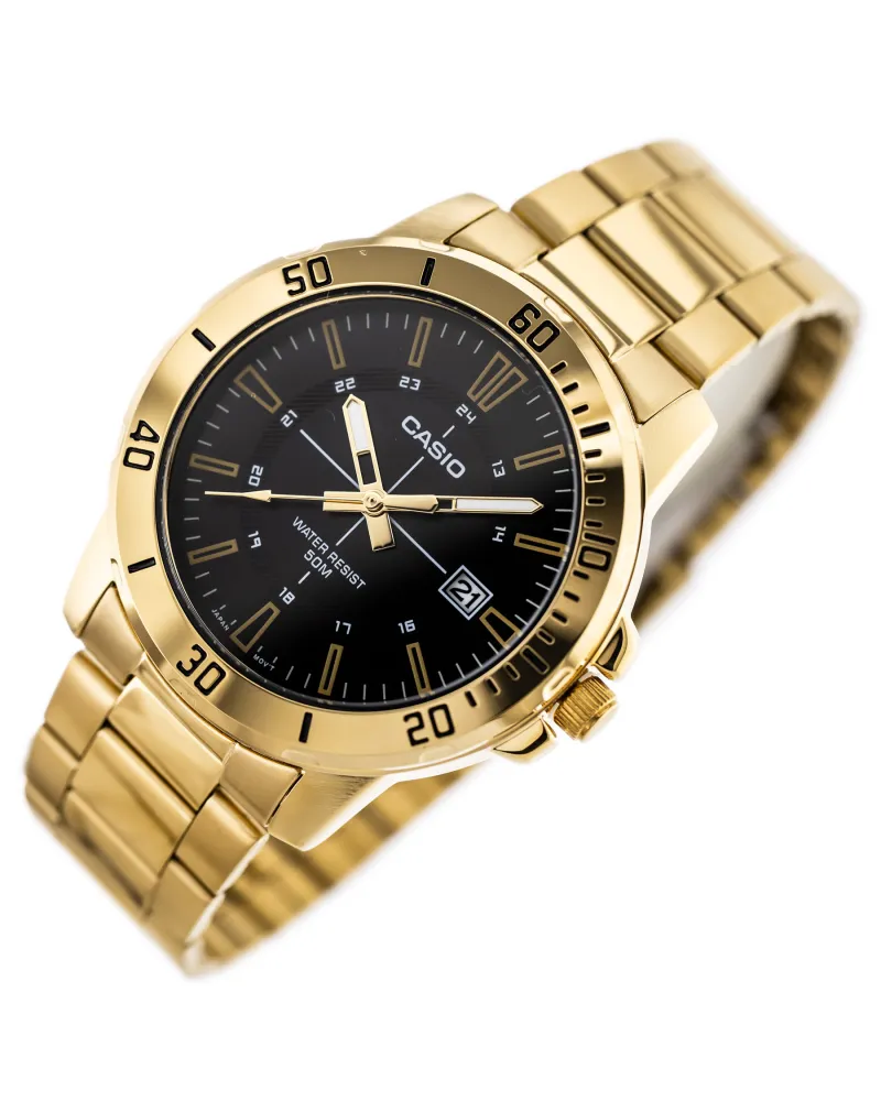 ZEGAREK MĘSKI CASIO MTP-VD01G-1CVUDF (zd185d) + BOX ZEGAREK MĘSKI CASIO MTP-VD01G-1CVUDF (zd185d) + BOX