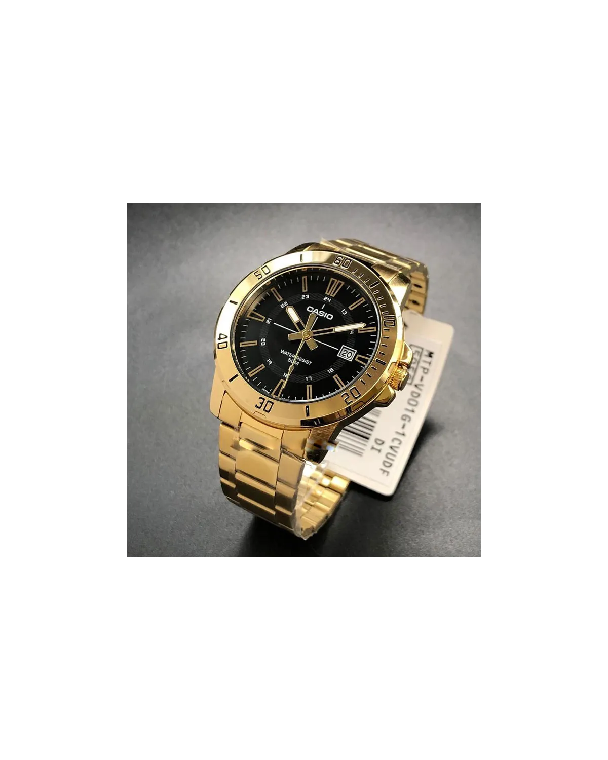 ZEGAREK MĘSKI CASIO MTP-VD01G-1CVUDF (zd185d) + BOX ZEGAREK MĘSKI CASIO MTP-VD01G-1CVUDF (zd185d) + BOX