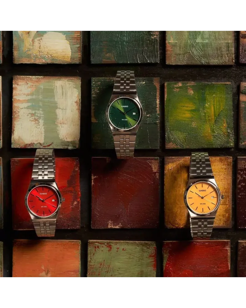 Zegarek Męski Casio MTP-B145D-3A  + BOX (zd230b)
