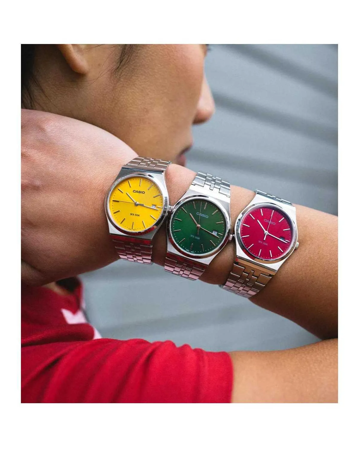 Zegarek Męski Casio MTP-B145D-3A  + BOX (zd230b)