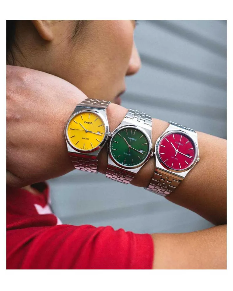 Zegarek Męski Casio MTP-B145D-3A  + BOX (zd230b)