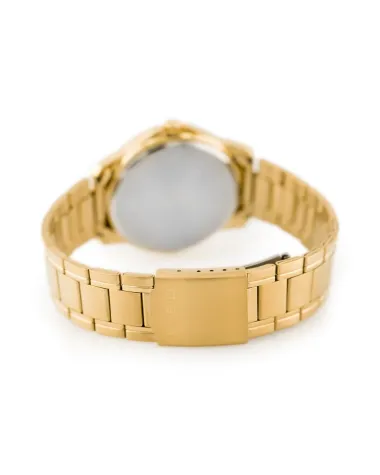 ZŁOTY ZEGAREK MĘSKI CASIO MTP-V004G-9B (zd047a) + BOX