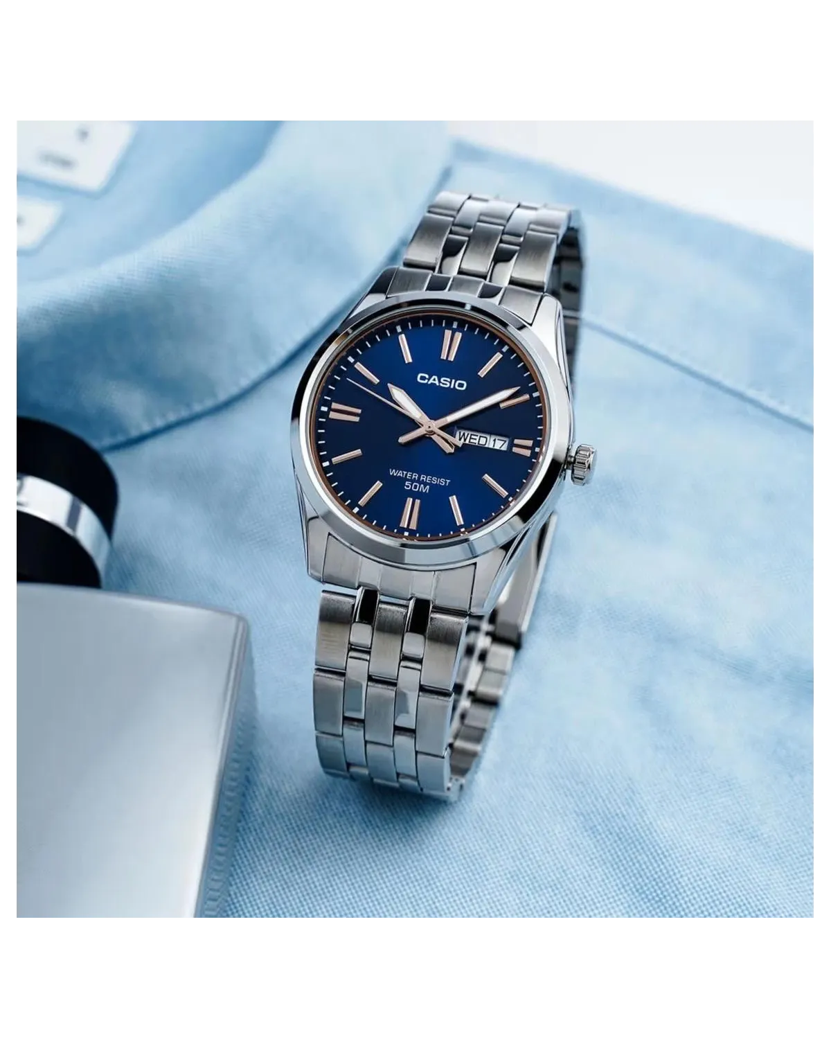 ZEGAREK MĘSKI CASIO MTP-1335D-2A2 (zd026c) + BOX ZEGAREK MĘSKI CASIO MTP-1335D-2A2 (zd026c) + BOX