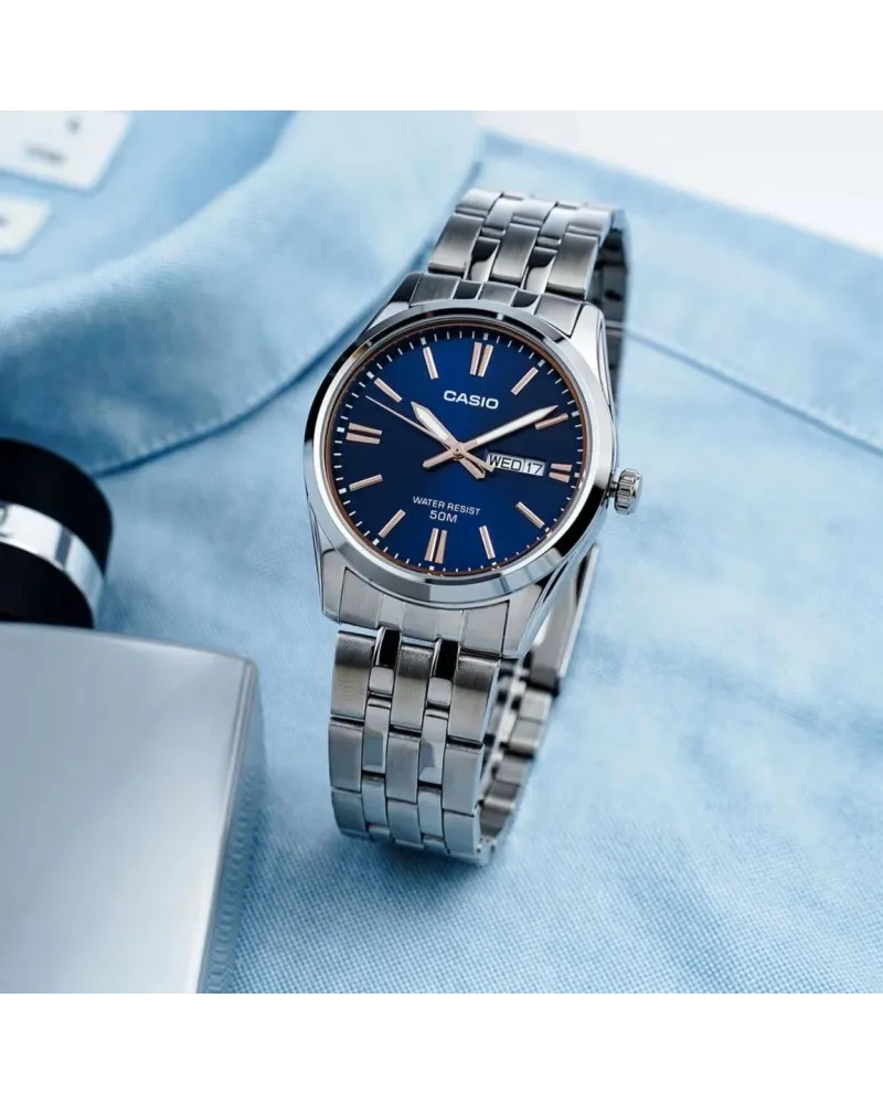 ZEGAREK MĘSKI CASIO MTP-1335D-2A2 (zd026c) + BOX ZEGAREK MĘSKI CASIO MTP-1335D-2A2 (zd026c) + BOX