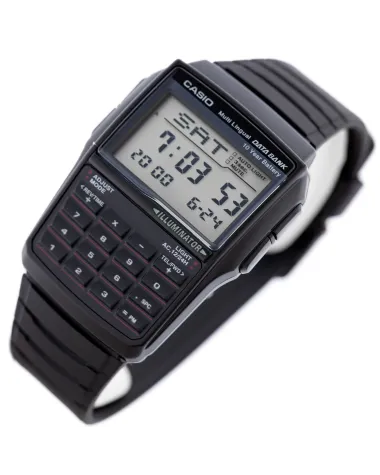 ZEGAREK MĘSKI CASIO VINTAGE DATABANK DBC-32-1A + BOX