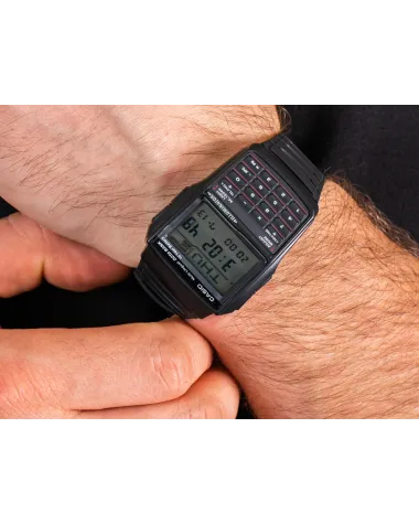 ZEGAREK MĘSKI CASIO VINTAGE DATABANK DBC-32-1A + BOX