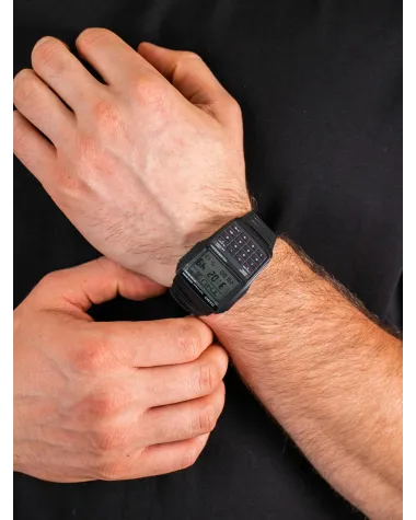 ZEGAREK MĘSKI CASIO VINTAGE DATABANK DBC-32-1A + BOX