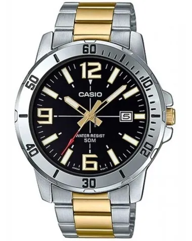 ZEGAREK MĘSKI CASIO MTP-VD01SG-1B + BOX