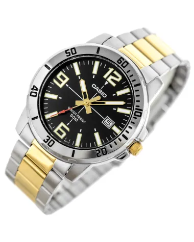 ZEGAREK MĘSKI CASIO MTP-VD01SG-1B + BOX