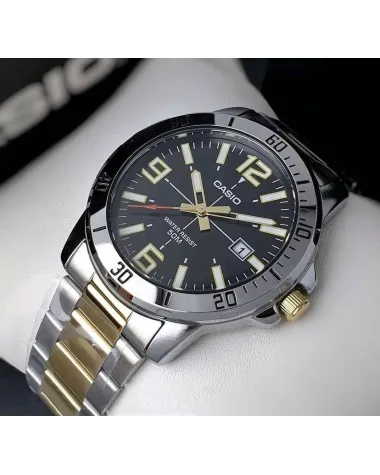 ZEGAREK MĘSKI CASIO MTP-VD01SG-1B + BOX