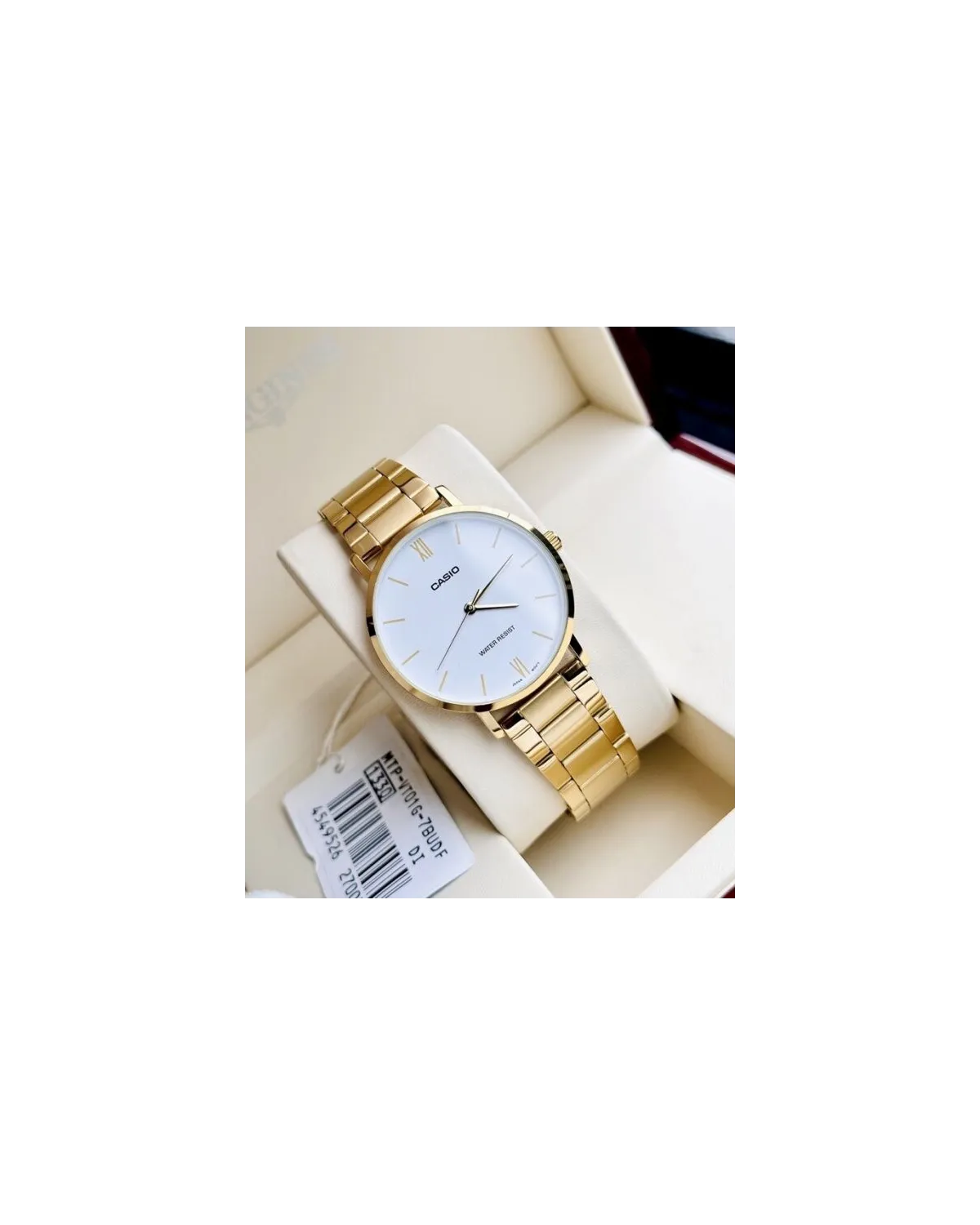 Zegarek Męski Casio MTP-VT01G-7B + BOX Zegarek Męski Casio MTP-VT01G-7B + BOX