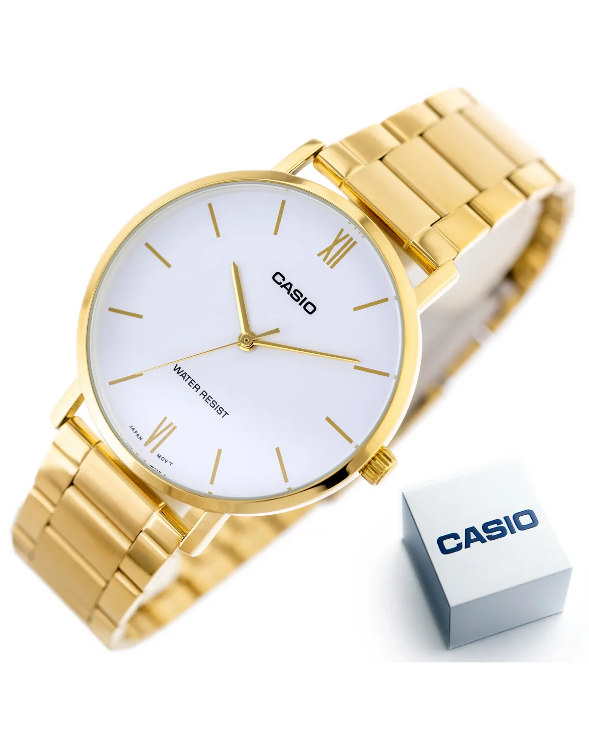 Zegarek Męski Casio MTP-VT01G-7B + BOX Zegarek Męski Casio MTP-VT01G-7B + BOX