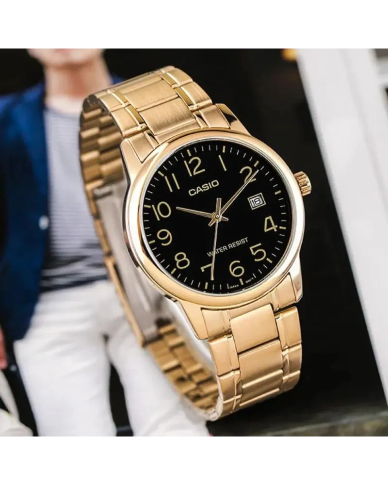 ZEGAREK MĘSKI CASIO MTP-V002G-1B (zd103a) + BOX