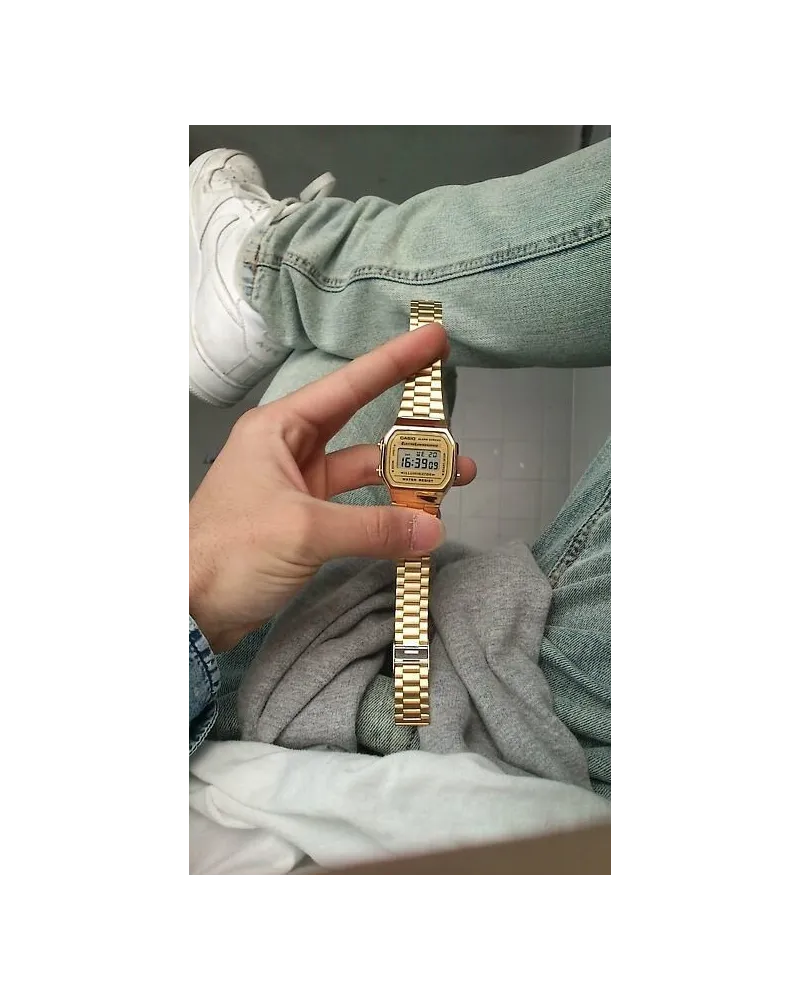 ZEGAREK UNISEX CASIO A168WG-9W (zd088b) - KLASYKA + BOX ZEGAREK UNISEX CASIO A168WG-9W (zd088b) - KLASYKA + BOX