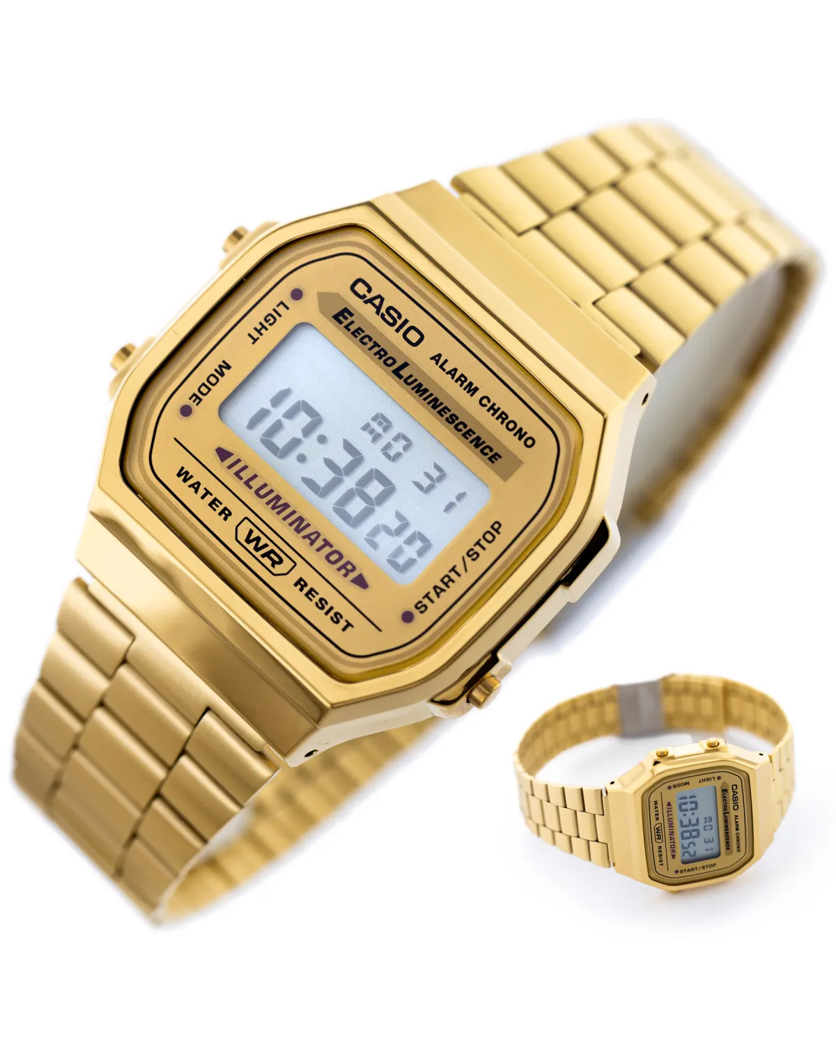 ZEGAREK UNISEX CASIO A168WG-9W (zd088b) - KLASYKA + BOX ZEGAREK UNISEX CASIO A168WG-9W (zd088b) - KLASYKA + BOX