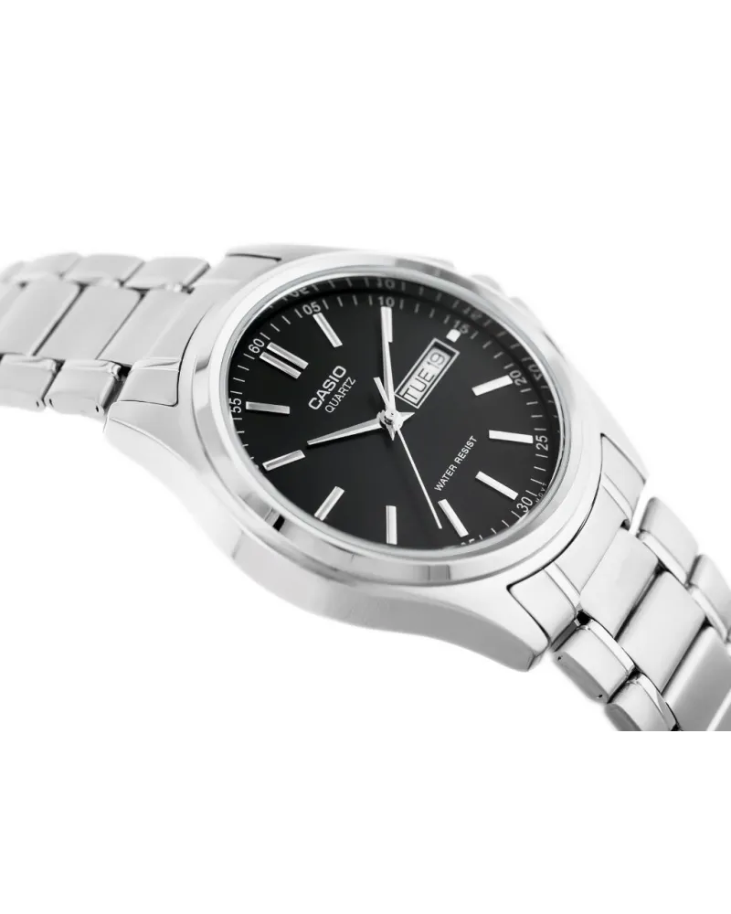 KLASYCZNY ZEGAREK MĘSKI CASIO MTP-1239D-1A - MULTIDATA + BOX KLASYCZNY ZEGAREK MĘSKI CASIO MTP-1239D-1A - MULTIDATA + BOX
