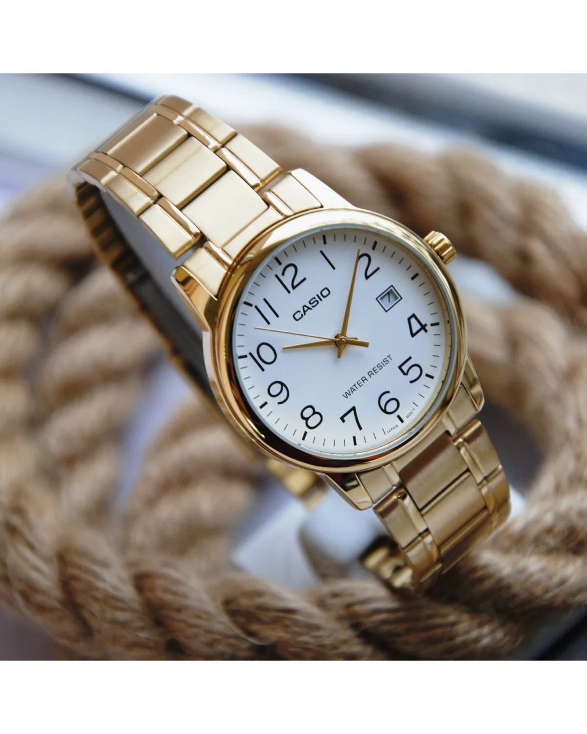 ZEGAREK MĘSKI CASIO MTP-V002G-7B2UDF (zd103b) + BOX ZEGAREK MĘSKI CASIO MTP-V002G-7B2UDF (zd103b) + BOX