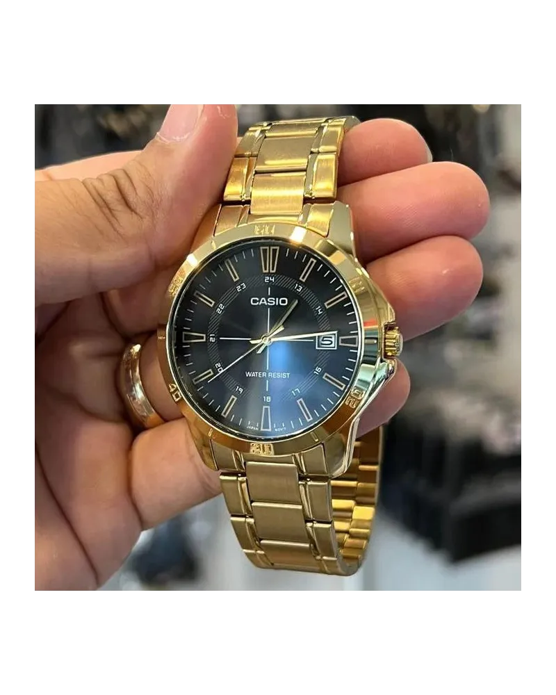 Zegarek Męski Casio MTP-V004G-1CUDF (zd251b) + BOX Zegarek Męski Casio MTP-V004G-1CUDF (zd251b) + BOX