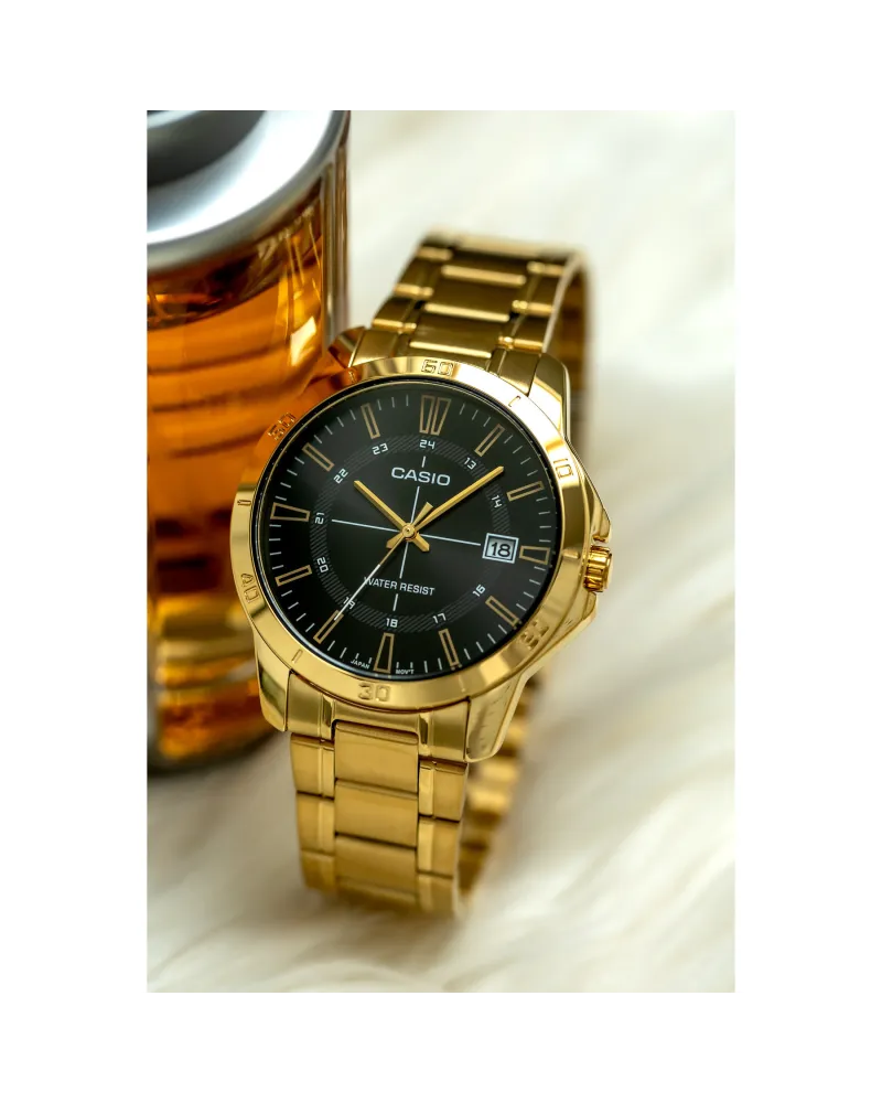 Zegarek Męski Casio MTP-V004G-1CUDF (zd251b) + BOX Zegarek Męski Casio MTP-V004G-1CUDF (zd251b) + BOX