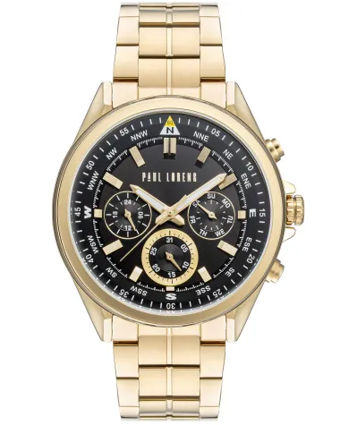 ZEGAREK MĘSKI PAUL LORENS -  PL20009B-1D1 (zg385d) + BOX