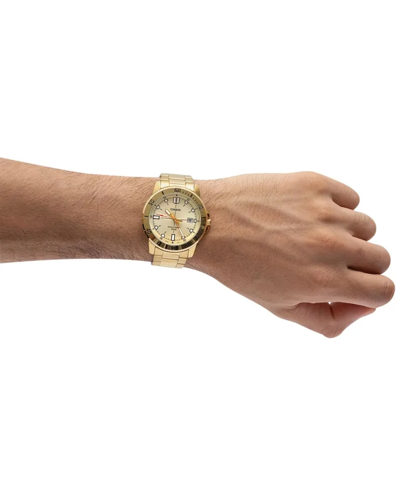 ZEGAREK MĘSKI CASIO MTP-VD01G-9E (zd185d) + BOX ZEGAREK MĘSKI CASIO MTP-VD01G-9E (zd185d) + BOX