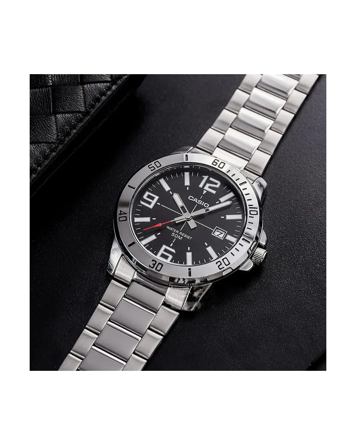 ZEGAREK MĘSKI CASIO MTP-VD01D-1BV + BOX
