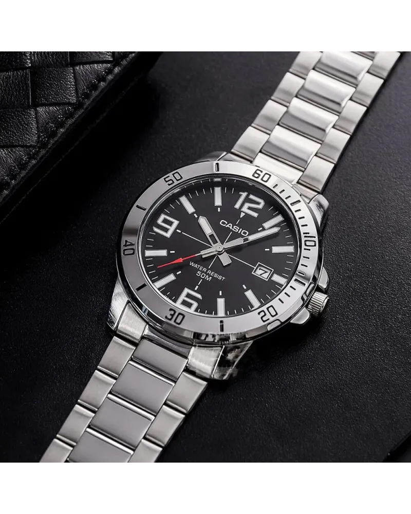 ZEGAREK MĘSKI CASIO MTP-VD01D-1BV + BOX