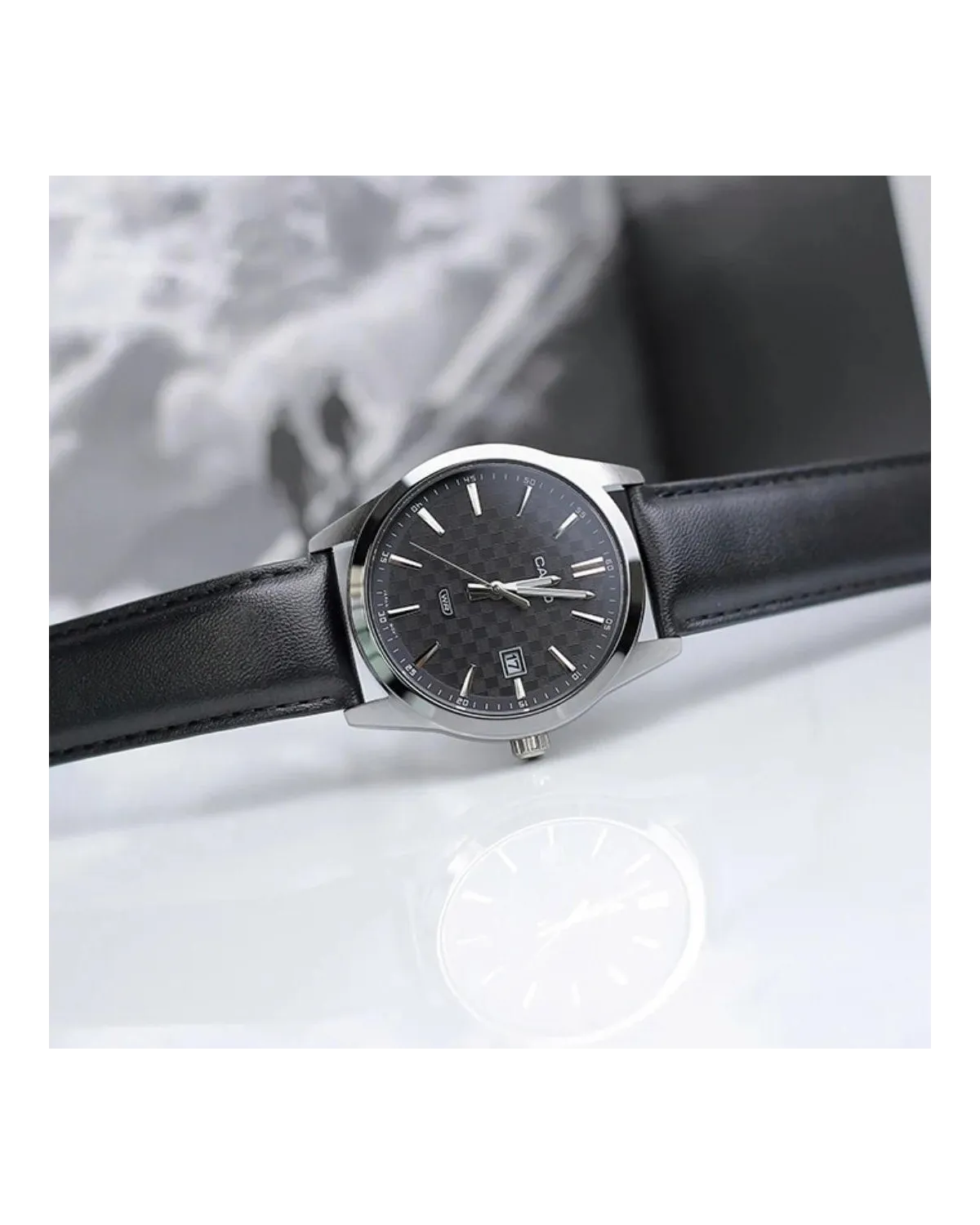 ZEGAREK MĘSKI CASIO MTP-VD03L-1A + BOX