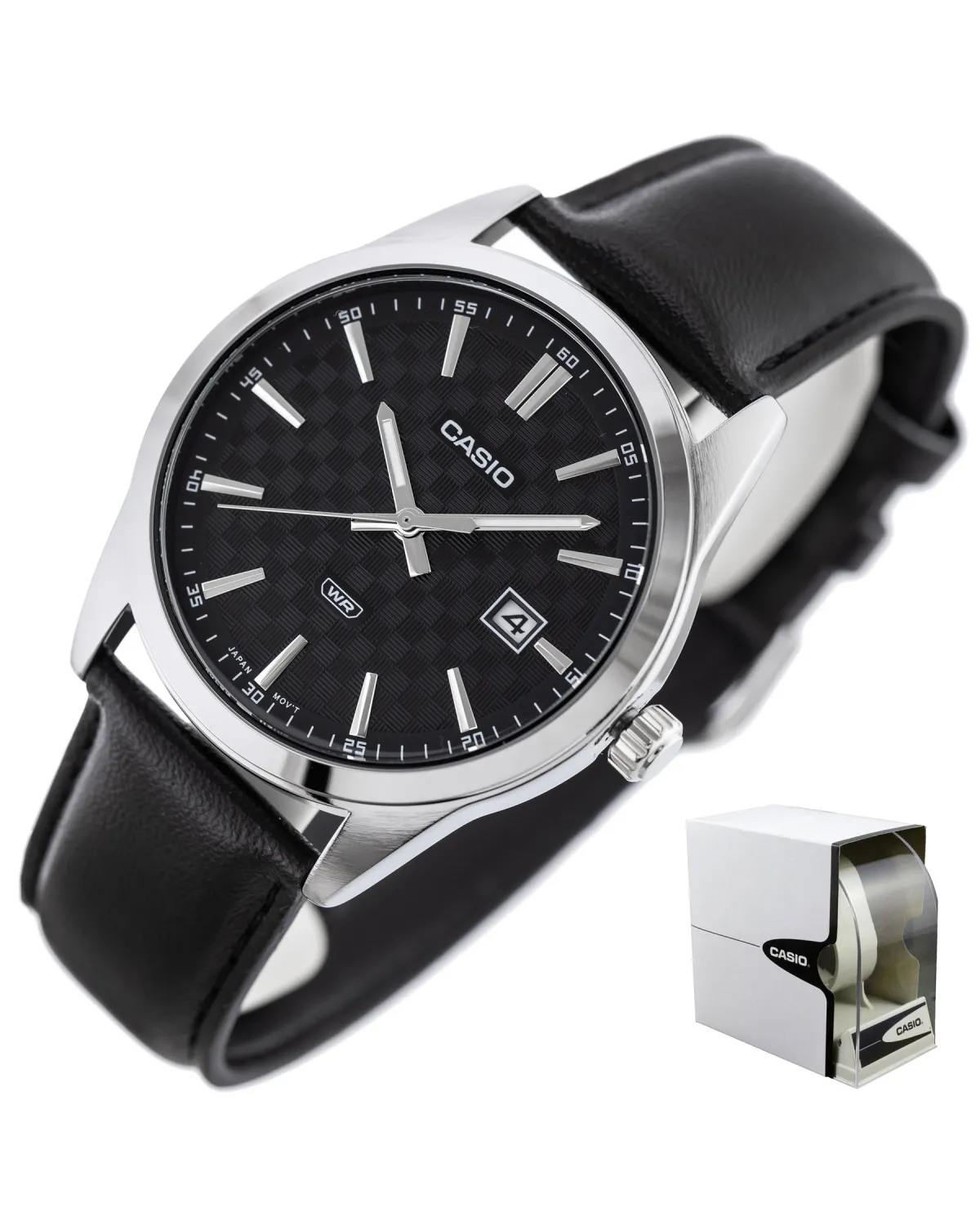 ZEGAREK MĘSKI CASIO MTP-VD03L-1A + BOX