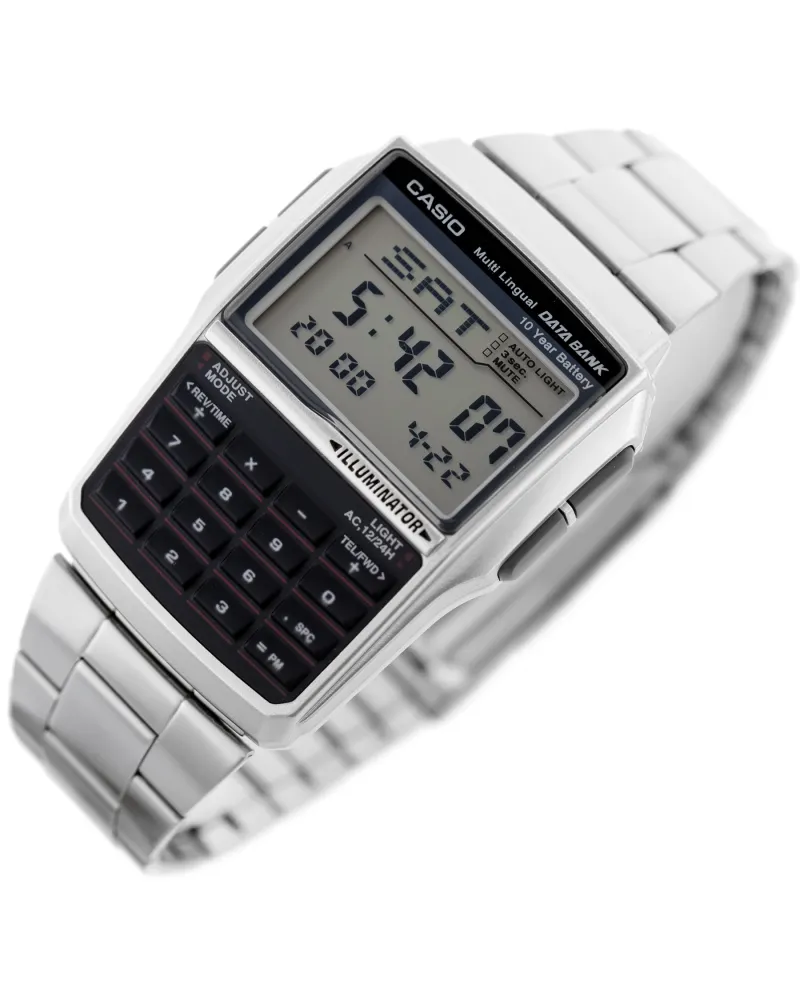 ZEGAREK MĘSKI CASIO VINTAGE DATABANK DBC-32D-1ADF (zd162b) + BOX