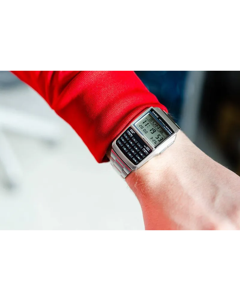 ZEGAREK MĘSKI CASIO VINTAGE DATABANK DBC-32D-1ADF (zd162b) + BOX