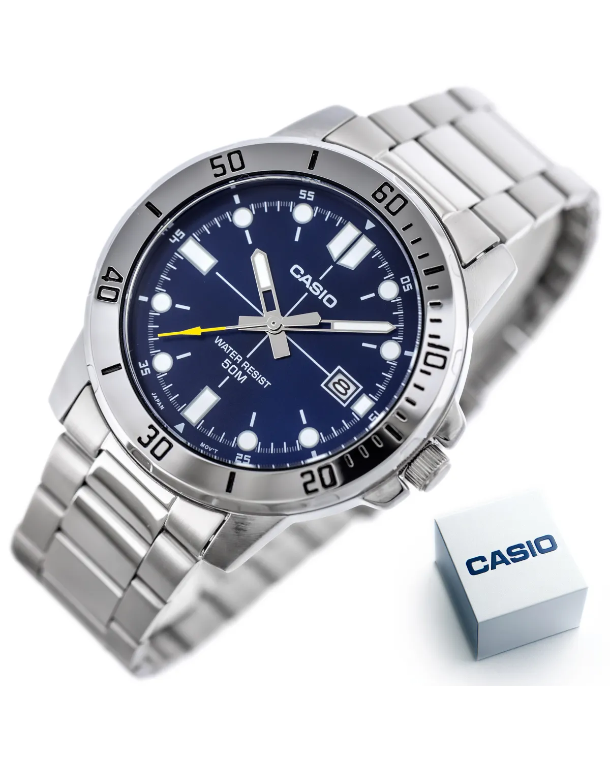 ZEGAREK MĘSKI CASIO MTP-VD01D-2E (zd185c) + BOX ZEGAREK MĘSKI CASIO MTP-VD01D-2E (zd185c) + BOX