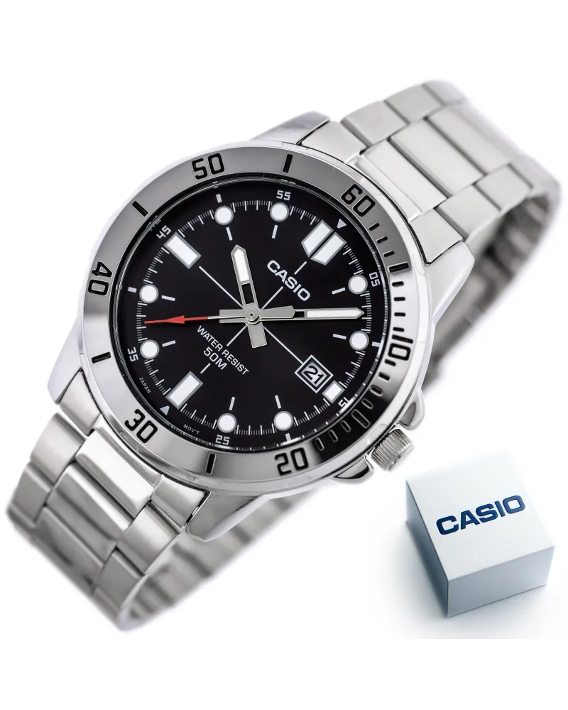 ZEGAREK MĘSKI CASIO MTP-VD01D-1EV (zd185a) + BOX ZEGAREK MĘSKI CASIO MTP-VD01D-1EV (zd185a) + BOX