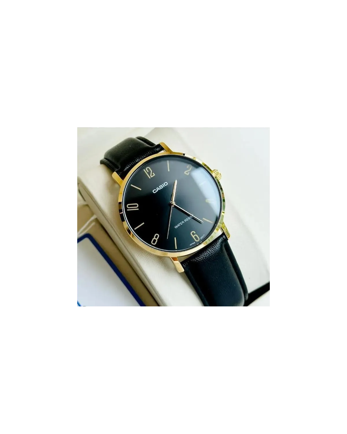 ZEGAREK MĘSKI CASIO MTP-VT01GL-1B2 + BOX