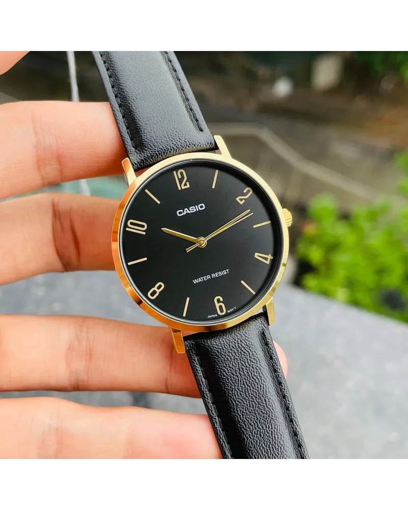 ZEGAREK MĘSKI CASIO MTP-VT01GL-1B2 + BOX