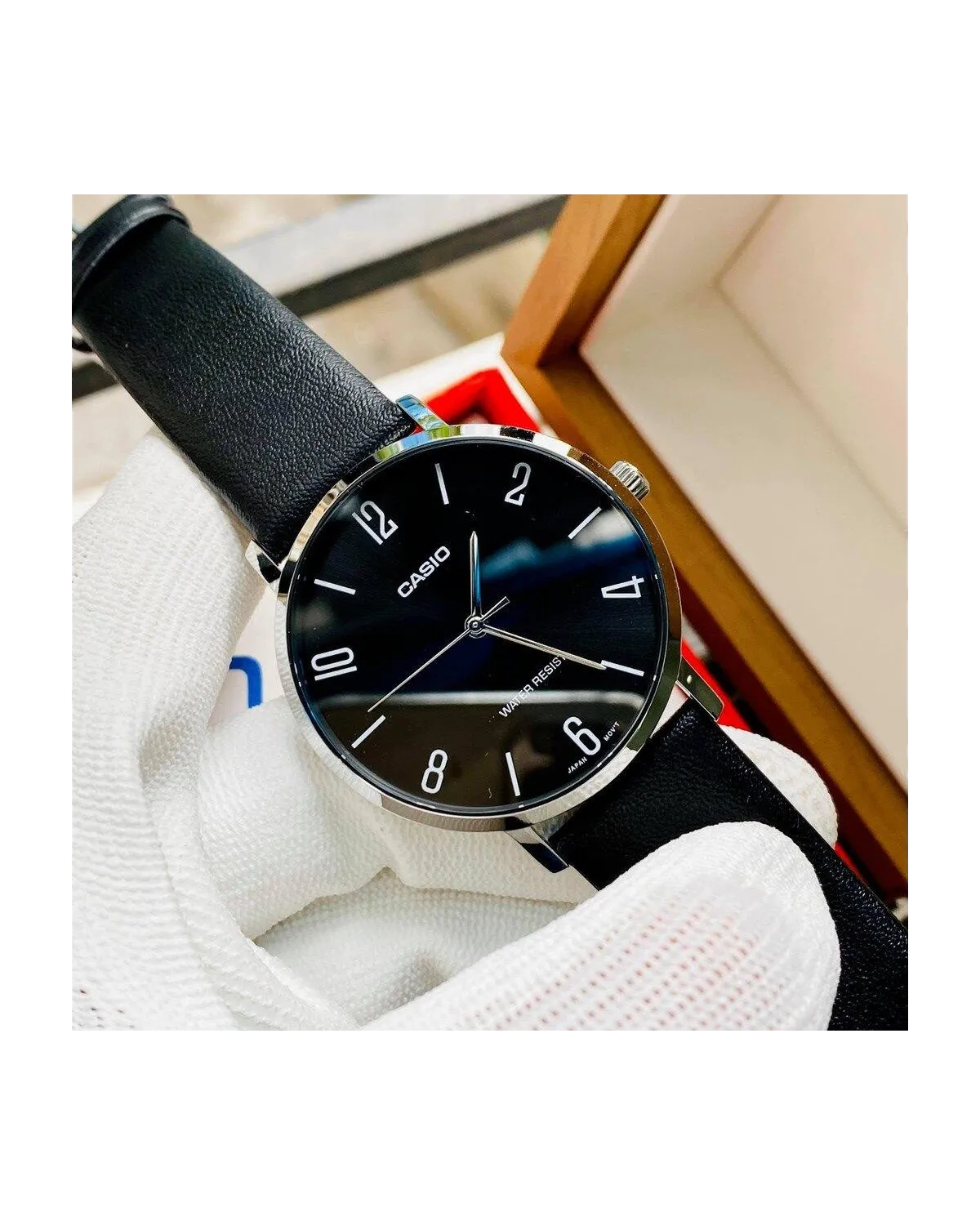 ZEGAREK MĘSKI CASIO MTP-VT01L-1B2 + BOX (zd165k) ZEGAREK MĘSKI CASIO MTP-VT01L-1B2 + BOX (zd165k)