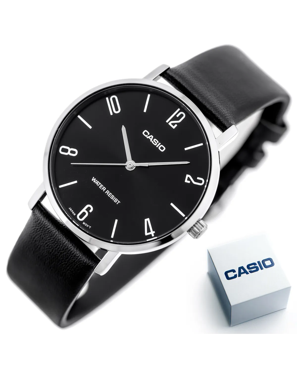 ZEGAREK MĘSKI CASIO MTP-VT01L-1B2 + BOX (zd165k) ZEGAREK MĘSKI CASIO MTP-VT01L-1B2 + BOX (zd165k)