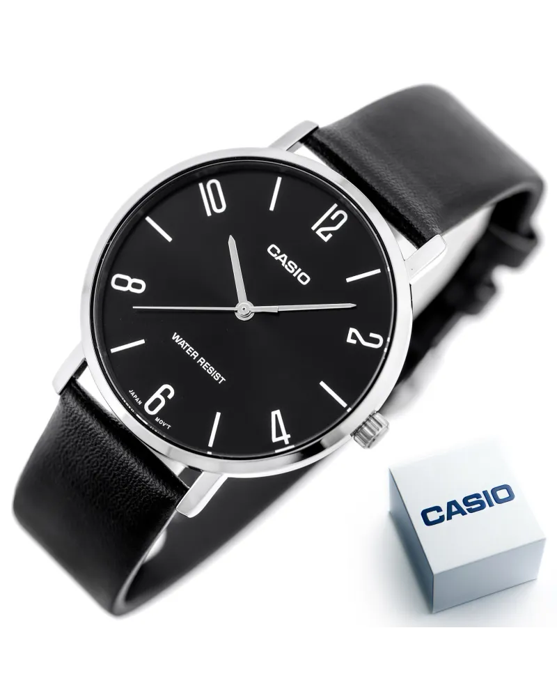 ZEGAREK MĘSKI CASIO MTP-VT01L-1B2 + BOX (zd165k) ZEGAREK MĘSKI CASIO MTP-VT01L-1B2 + BOX (zd165k)