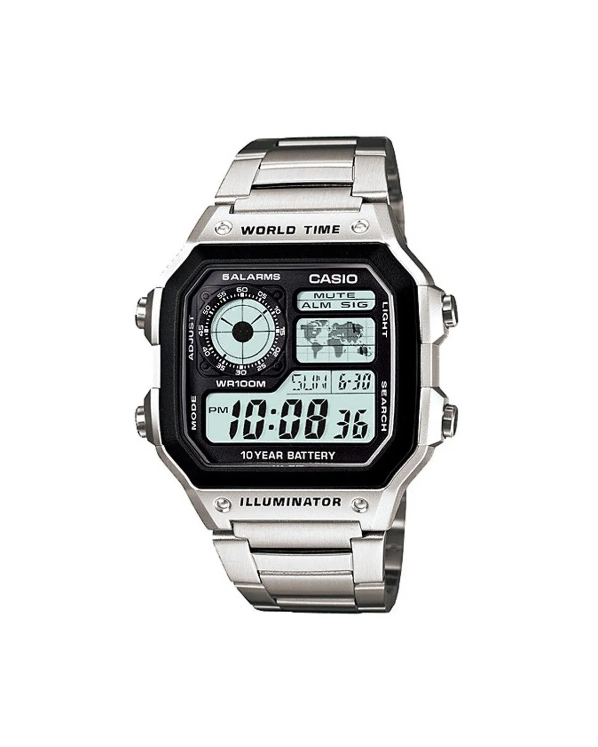 ZEGAREK MĘSKI CASIO AE-1200WHD-1A (zd159a) + BOX