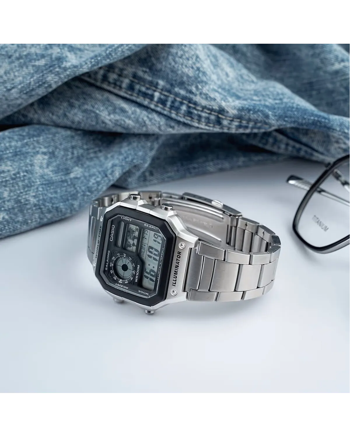 ZEGAREK MĘSKI CASIO AE-1200WHD-1A (zd159a) + BOX