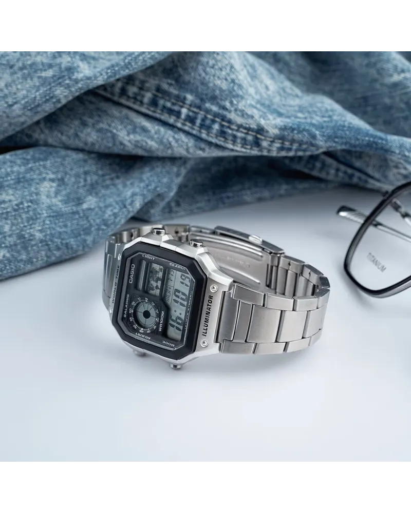 ZEGAREK MĘSKI CASIO AE-1200WHD-1A (zd159a) + BOX