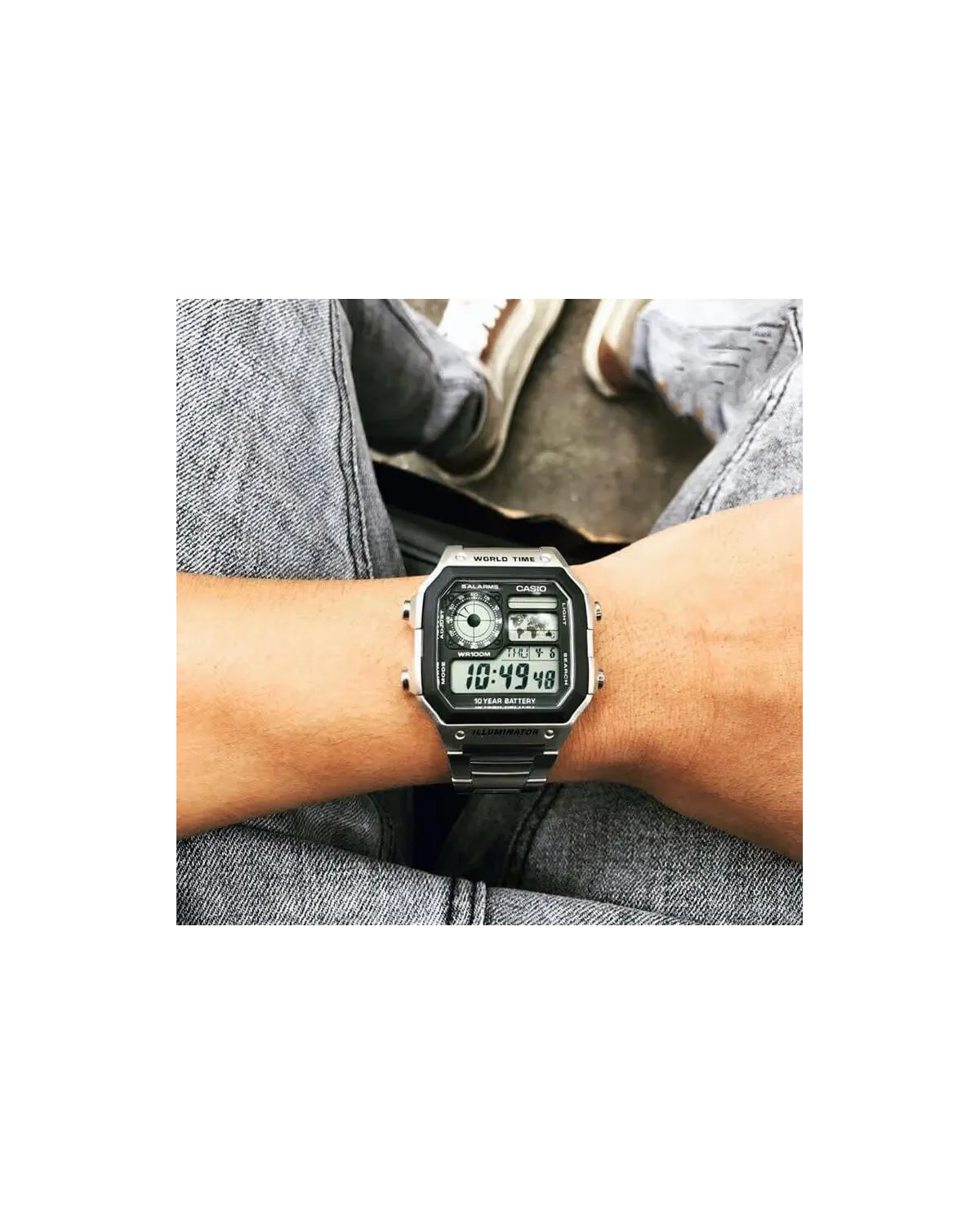 ZEGAREK MĘSKI CASIO AE-1200WHD-1A (zd159a) + BOX