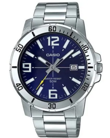 ZEGAREK MĘSKI CASIO MTP-VD01D-2B (zd175a) + BOX