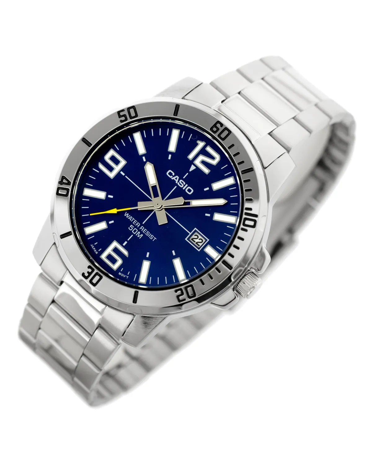 ZEGAREK MĘSKI CASIO MTP-VD01D-2B (zd175a) + BOX ZEGAREK MĘSKI CASIO MTP-VD01D-2B (zd175a) + BOX